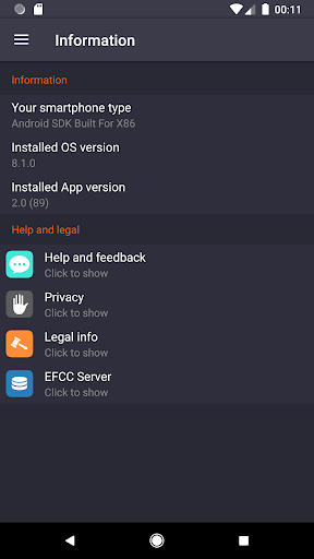 Android application PLASSON SmartFuse screenshort