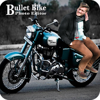 Bullet Photo Editor: Bike Photo Frame