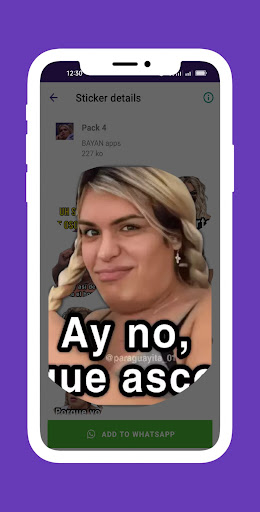 Wendy Guevara Stickers for WA