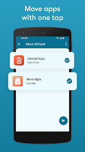 Move app to SD card: Transfer