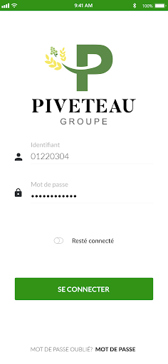 Android application Piveteau screenshort
