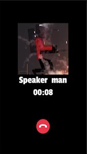 speaker man & tv man fake call