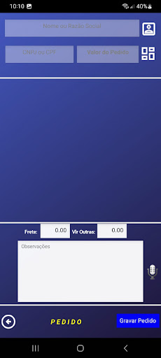 SEFI - Compras e Coletas Screen 3