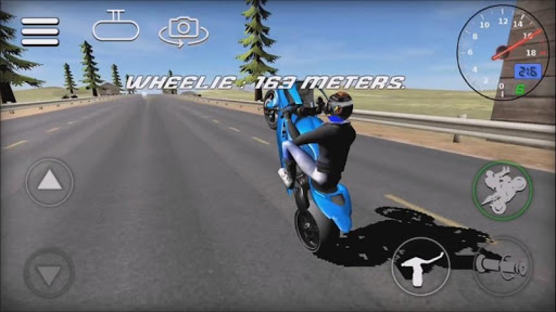 Wheelie Rider 3D - Traffic rider wheelies rider android2mod screenshots 3