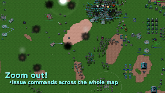Rusted Warfare - لقطة شاشة لإستراتيجية RTS