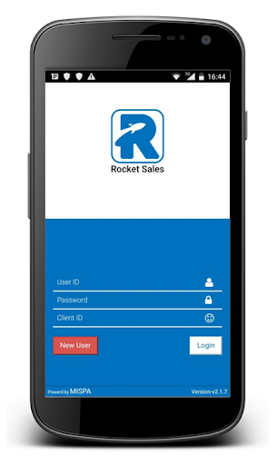 Android application RocketSales screenshort