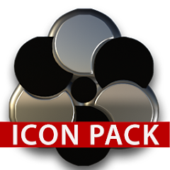 MOGUL HD Icon Pack gray Mod apk son sürüm ücretsiz indir