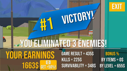 Code Triche Fort Battle Royale Jeus - Deathmatch FPS Shooter APK MOD 5