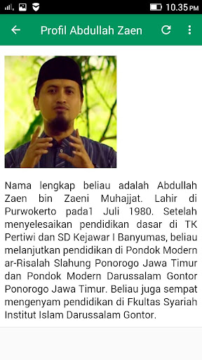 Ceramah Abdullah Zaen