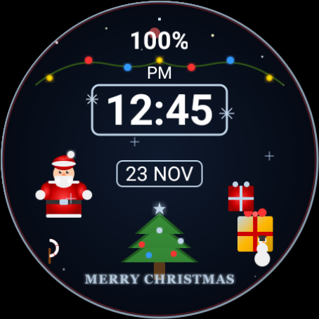 Holiday Pulse Watch Face screenshot 7