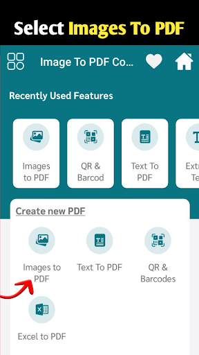 Image To PDF Converter Screen 2