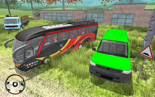 Highway Bus Simulator 3D: Bus Parking Game 2021 apktram screenshots 3