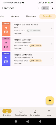 Android application Prime Gestão e Saúde screenshort
