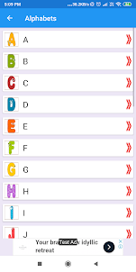Kids Nursery Charts: Alphabets