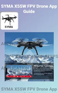 SYMA X5SW FPV Drone App Guide
