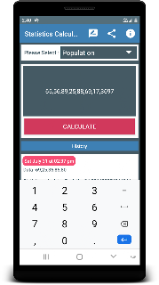 Statistics Calculator