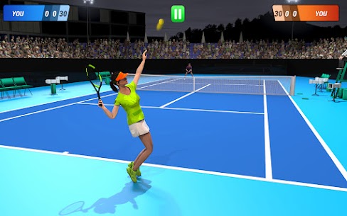Tennis Champions Clash Mod Apk Amazing Sports Games 3D for Android 1