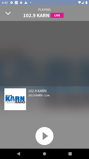 NewsRadio 102.9 KARN Screen 2