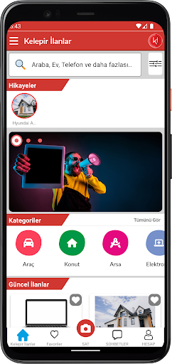 Android application Kelepir İlanlar screenshort