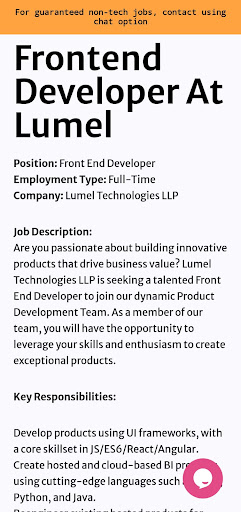 College Samaj - Jobs