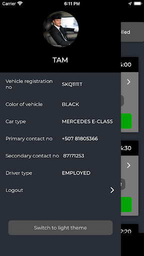 Li-nk Driver Screen 3