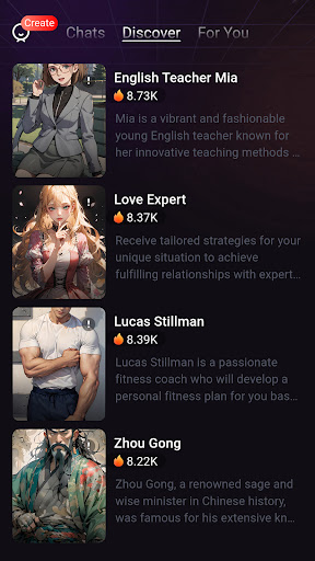 Fantasy Chat AI Screen 3