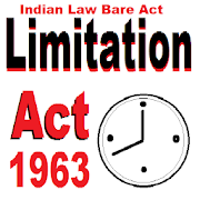 Limitation Act, 1963 - English Bare Act India