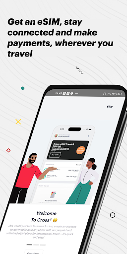 Android application Cross screenshort