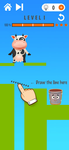 Happy Cow - Draw Line Puzzle screenshots 17