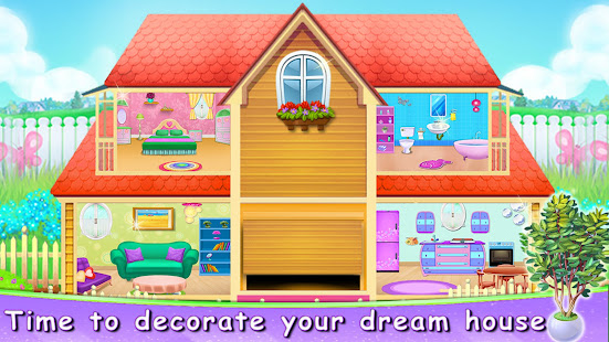 Doll House Decoration Game apktram screenshots 6