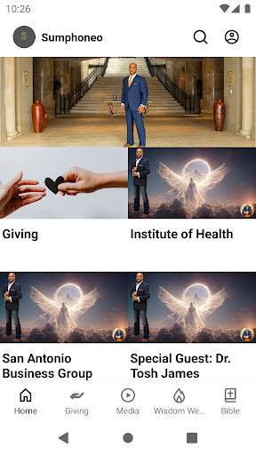 Android application Sumphoneo screenshort