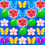 Cover Image of ダウンロード Butterfly Flower Free Match 1.6 APK