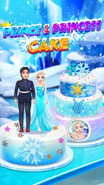 Captura 7 Icy Princess & Prince Cake android