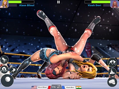 Bad Girls Wrestling Game Screenshot