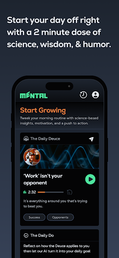 Screenshot of Mental: Strengthen Your Mind