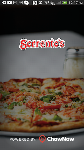 Android application Sorrento's Restaurant screenshort
