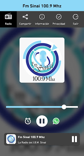 Android application Fm Sinai 100.9 Mhz screenshort