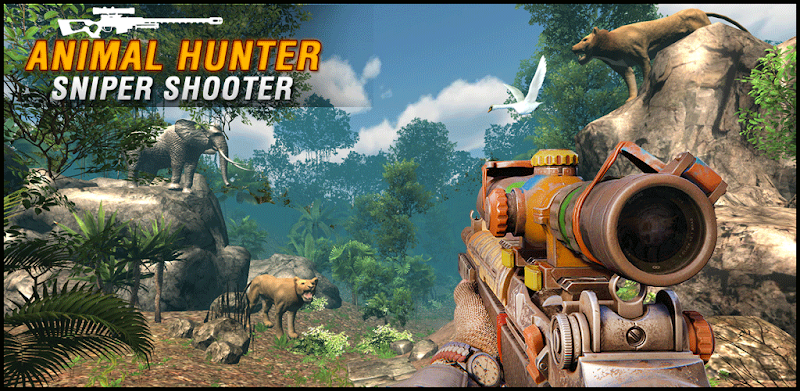 Animal Hunter Sniper Shooter : Fast Hunting Games