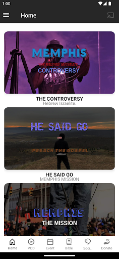 Android application TEAM RESCUE MINISTRIES INC screenshort