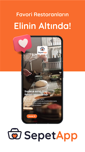 Android application SepetApp screenshort