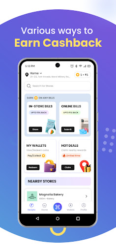 Recipto Screen 3