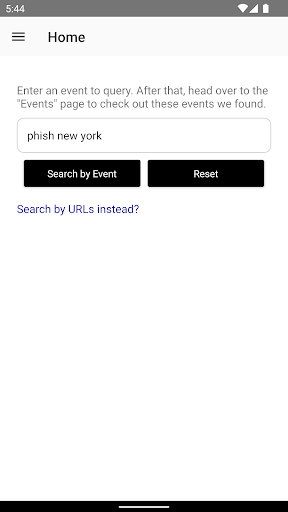 Android application Ticket Loob screenshort