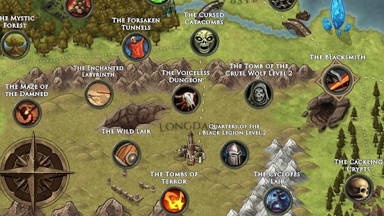 Moonshades RPG Dungeon Crawler Screenshot