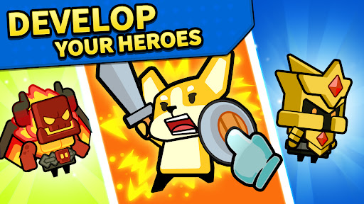 Android application Super Dog Go! - Idle Game screenshort