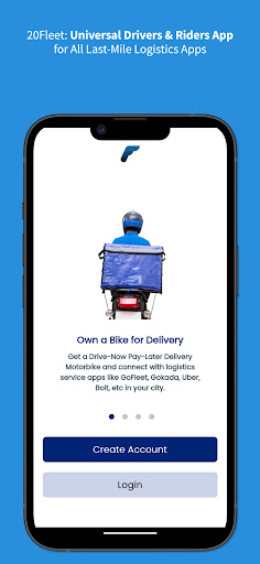 Android application 20Fleet | Drive-Now Pay-Later+ screenshort