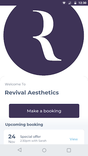 Android application Revival Aesthetics screenshort