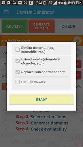 Similar Domain Names Generator