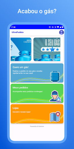 Android application Ultra Pedido screenshort