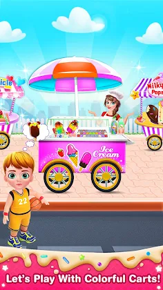 Unicorn Ice cream Pop game - Screenshot 4