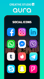 Aura Icon Pack Bildschirmfoto